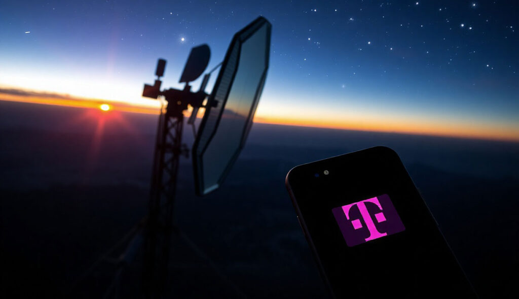 Mobilní signál ze satelitu